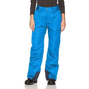 ARCTIX Insulated Ski Snowboard Pants Blue Womens Size M Bibs Gaiters Winter